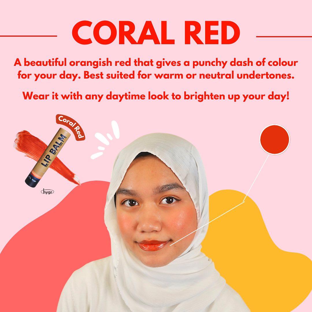 HYGR Tinted Lip Balm (5 shades)