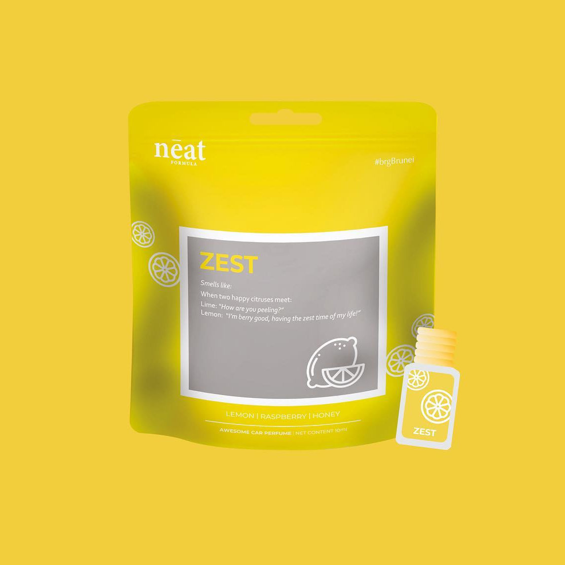 NEAT Zest Car Perfumes 10ml