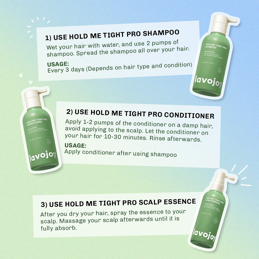 LAVOJOY Hold Me Tight Pro Conditioner (30ml/180ml)