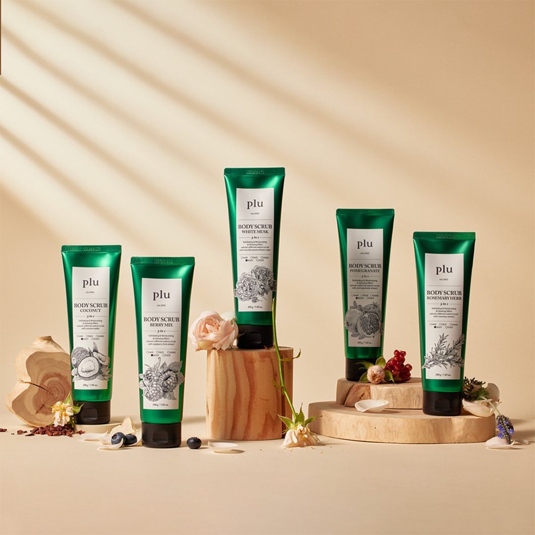 PLU Body Scrub 200g (4 Scents)
