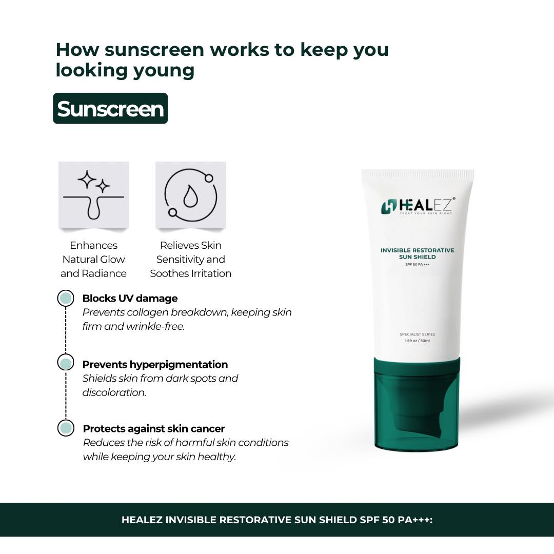 Healez Invisible Restorative Sun Shield (2 sizes)
