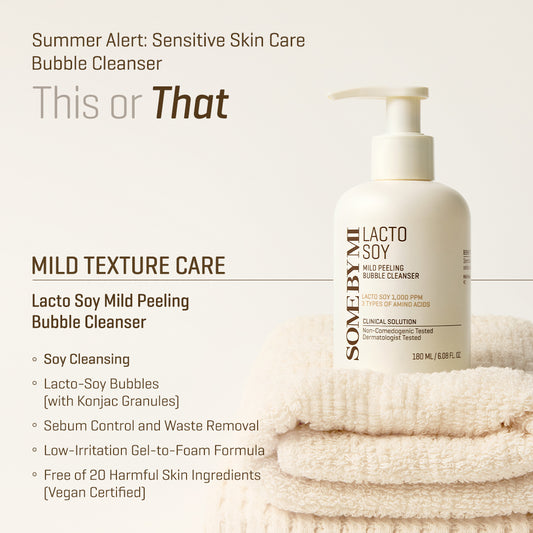 SOMEBYMI Lactosoy Mild Bubble Peeling Cleanser 180ml