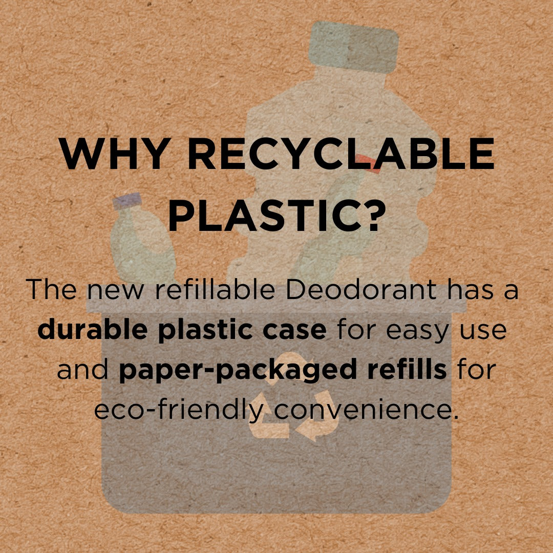 HYGR Refillable Deodorant Case 40g