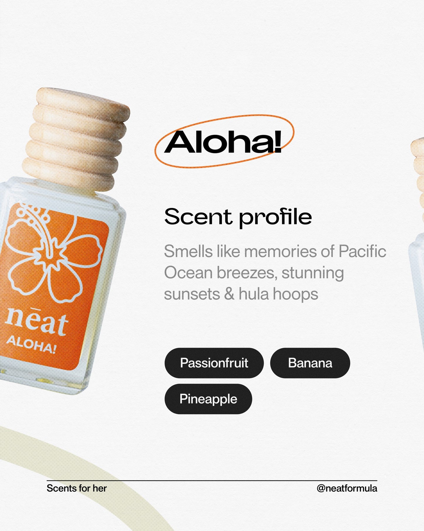 NEAT Aloha Car Perfumes 10ml