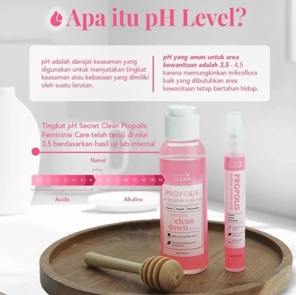 SECRET CLEAN Propolis Feminine Wash & Spray ROMANTIC LOVE