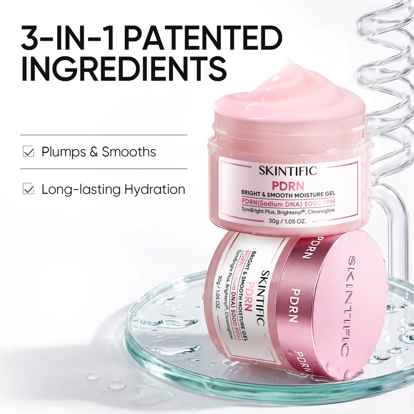 SKINTIFIC PDRN Bright & Smooth Moisture Gel 30g