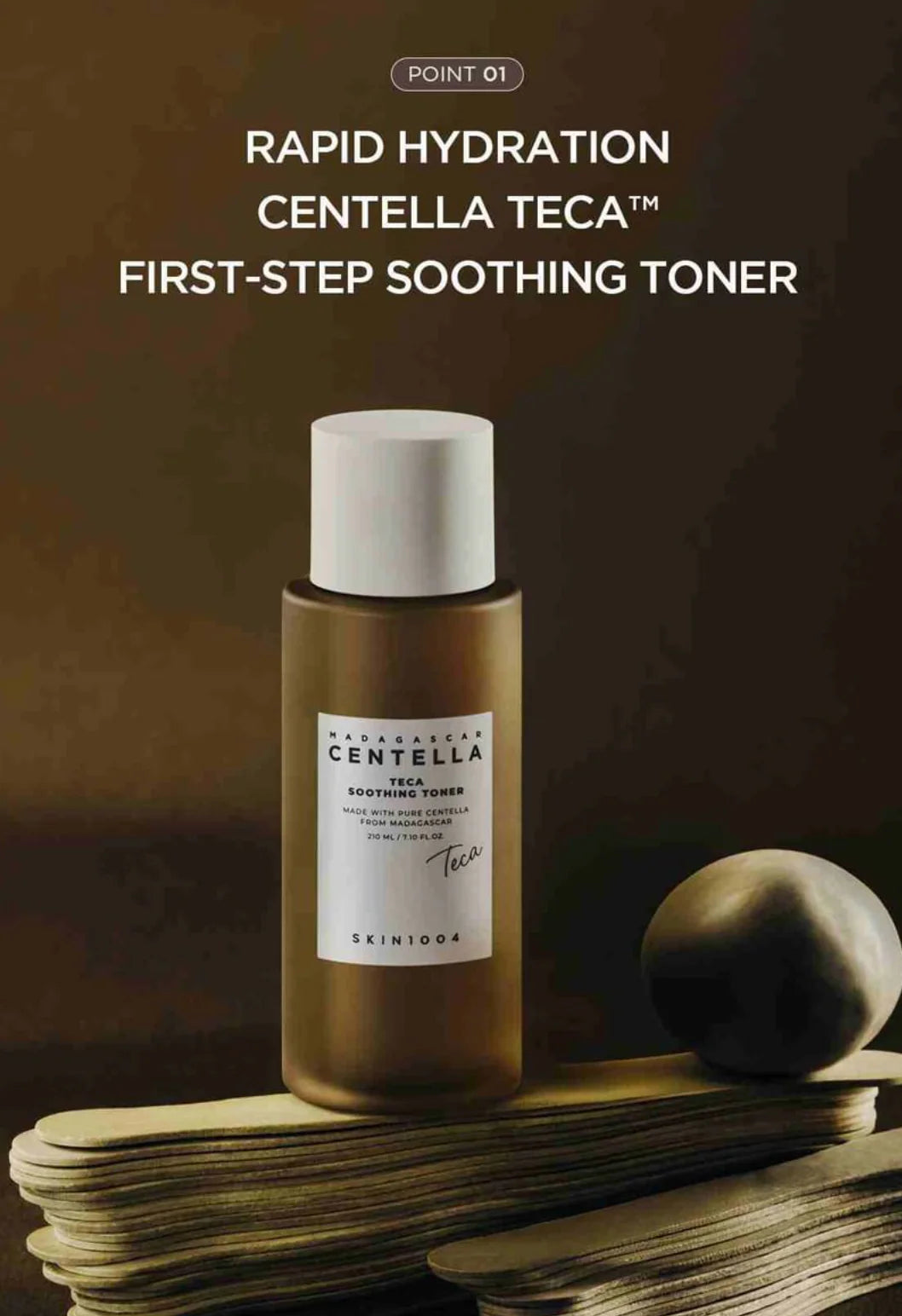 SKIN1004 Madagascar Centella Teca Soothing Toner 210ml