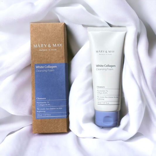 Mary & May White Collagen Cleansing Foam 150ml