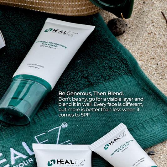 Healez Invisible Restorative Sun Shield (2 sizes)