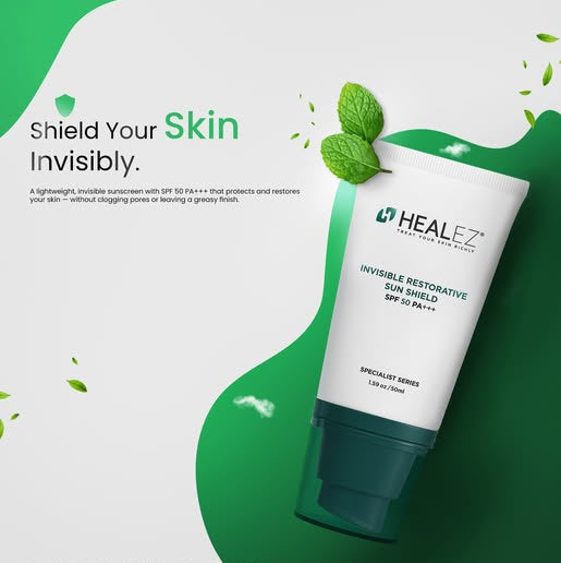 Healez Invisible Restorative Sun Shield (2 sizes)