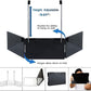 Portable Hanging 3-fold Led Mirror