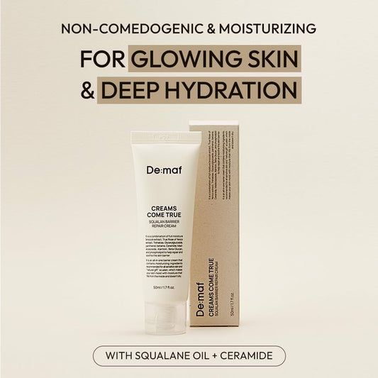 DEMAF Creams Come True Squalan Barrier Repair Cream 50ml