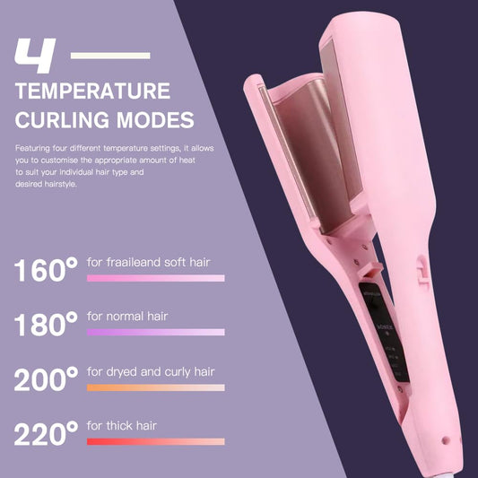 French Wave Curling Hair Iron