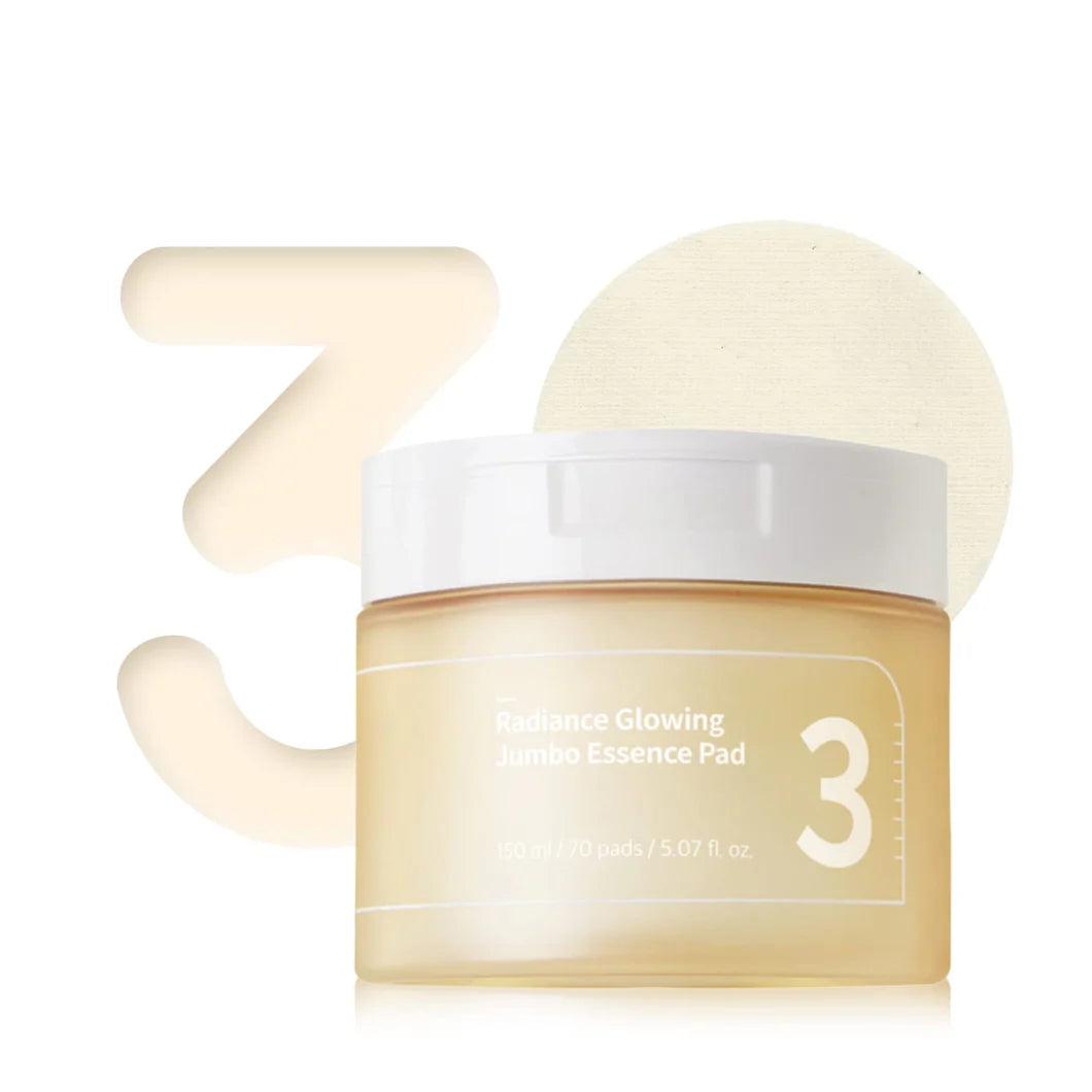 NUMBUZIN NO.3 Radiance Glowing Jumbo Essence Pad 150ml (70pc)