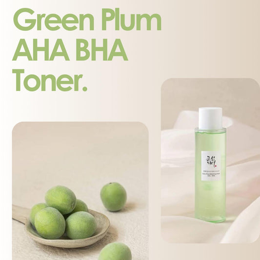 BEAUTY OF JOSEON Green Plum Refreshing Toner AHA+BHA 150ml
