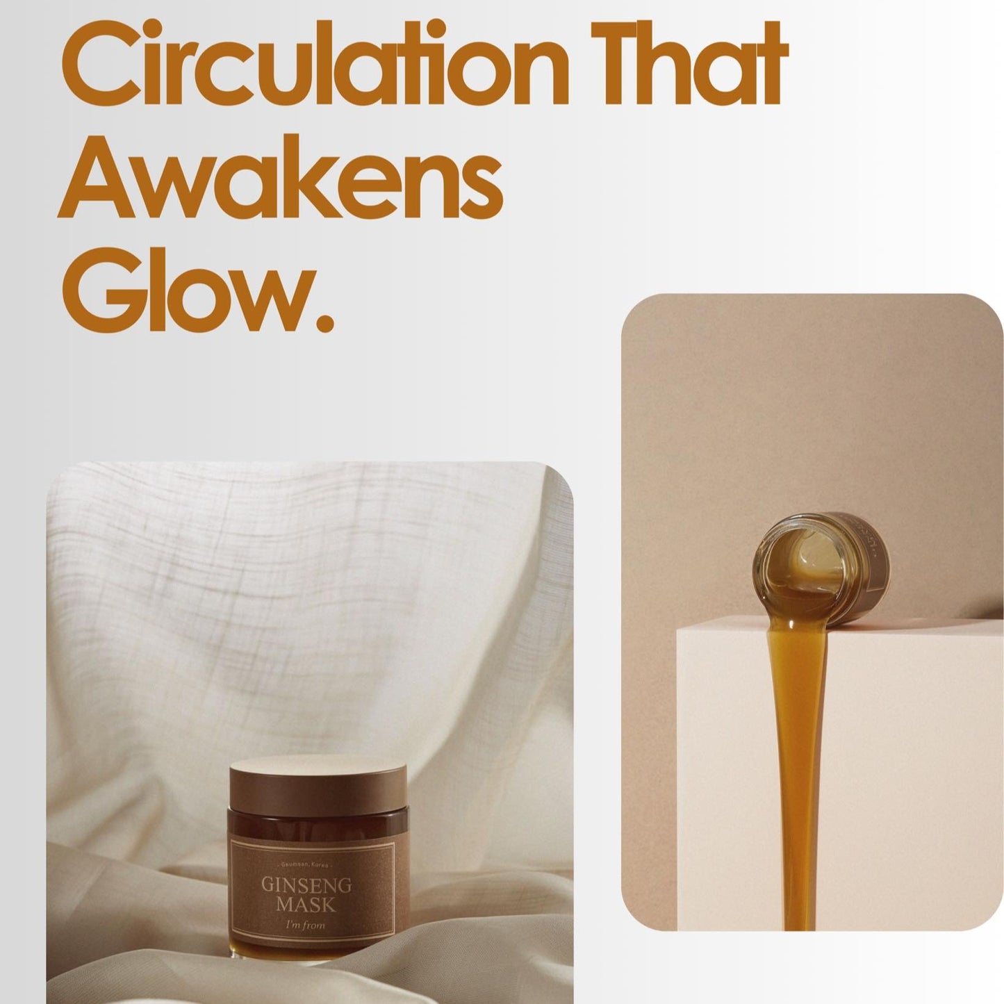 I'M FROM Ginseng Mask 120g