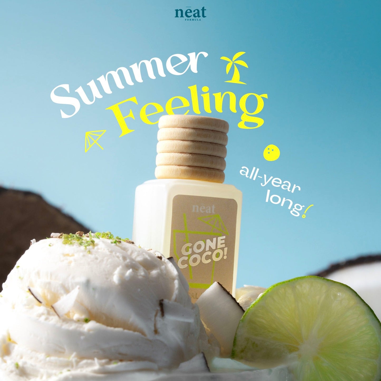 NEAT Gone Coco! Car Perfumes 10ml Special Edition