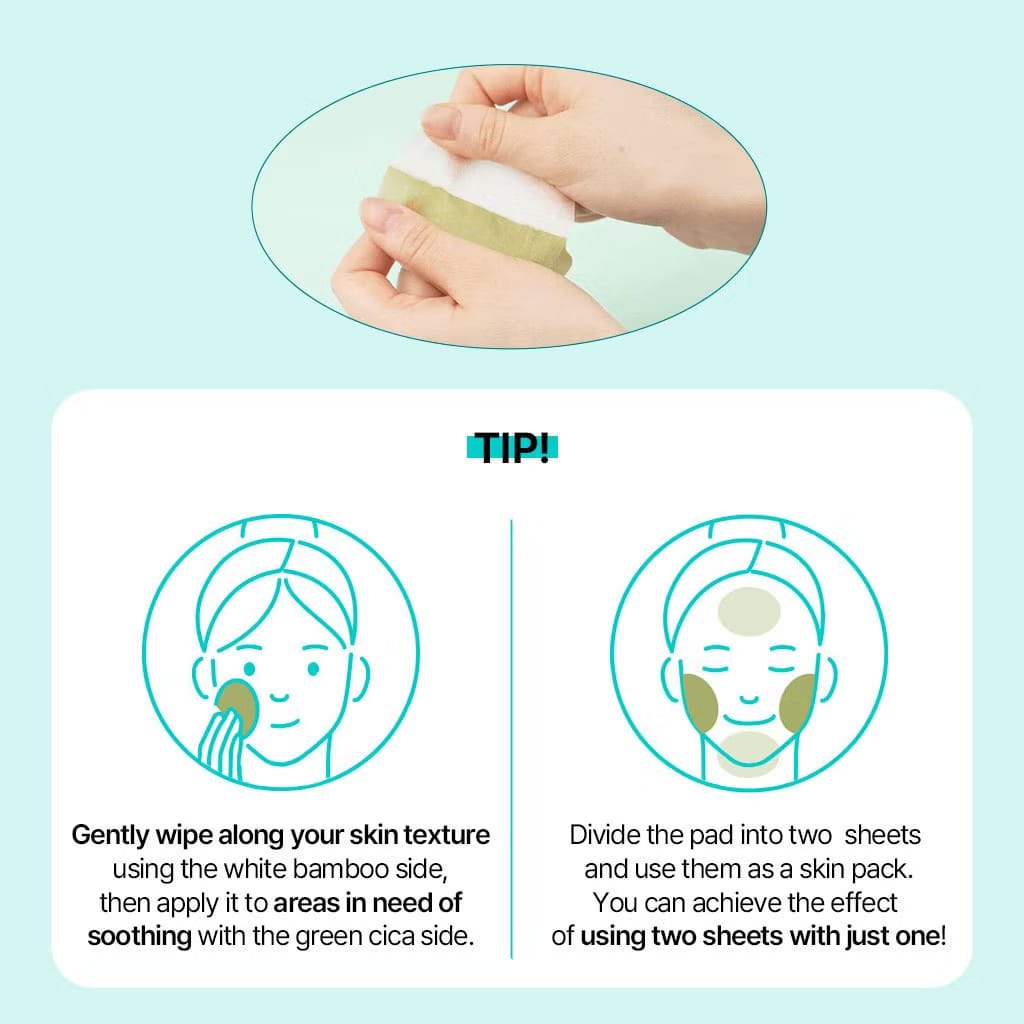 NUMBUZIN NO.1 Centella Re-Leaf Green Toner Pad 190ml/70pads