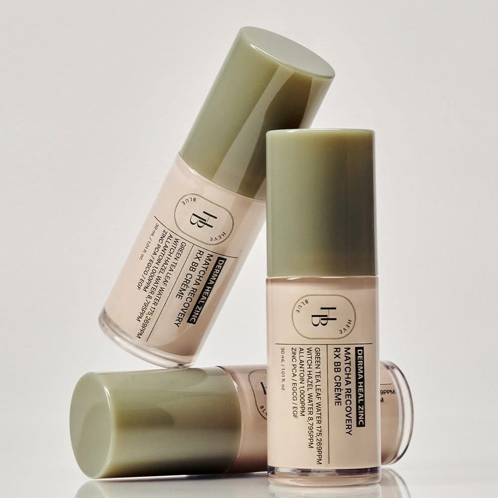 HEVEBLUE Derma Zinc Matcha MX BB Cream (3 Shades)