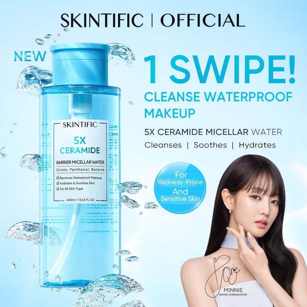 SKINTIFIC 5x Ceramide Barrier Micellar Water 400ml
