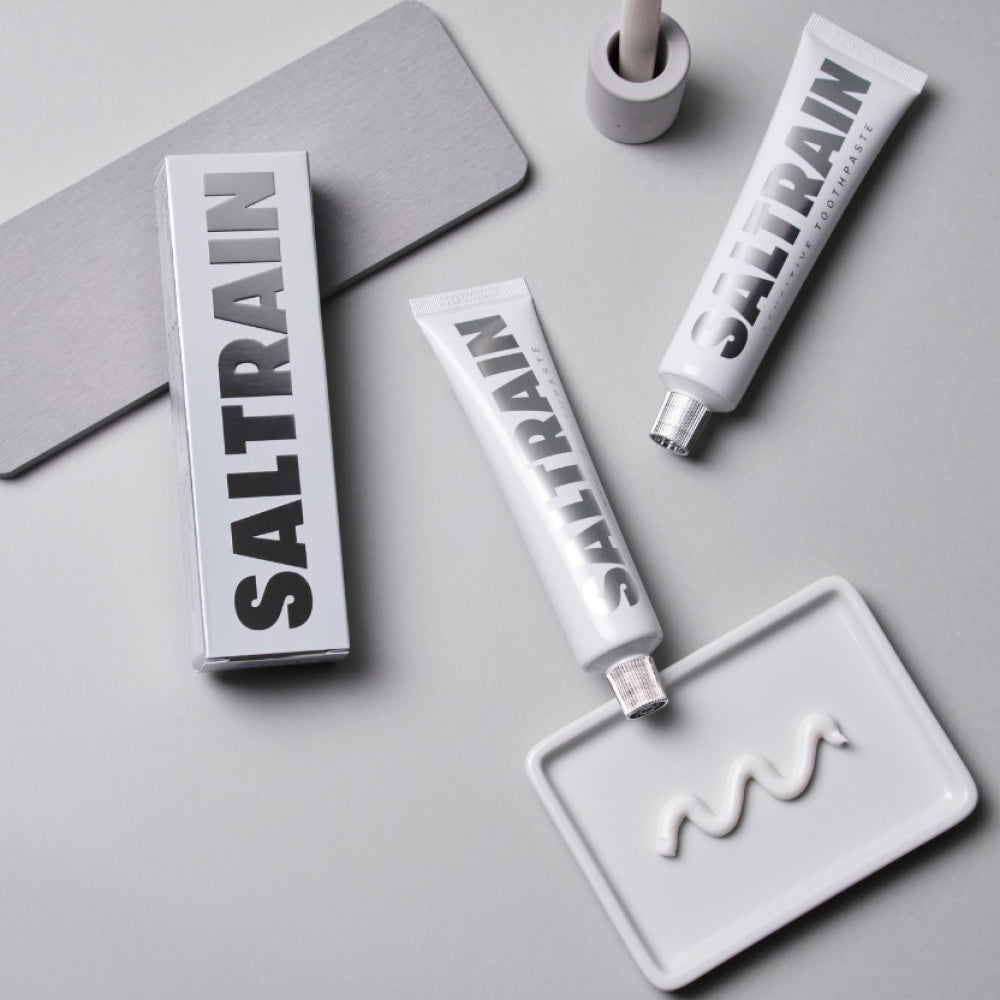 SALTRAIN Sensitive Toothpaste | Silver Clean Breath 100g