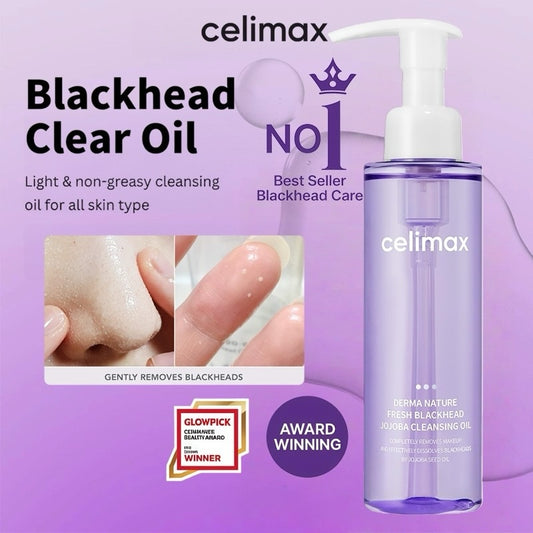 CELIMAX Fresh Blackhead Jojoba Cleansing Oil 150ml