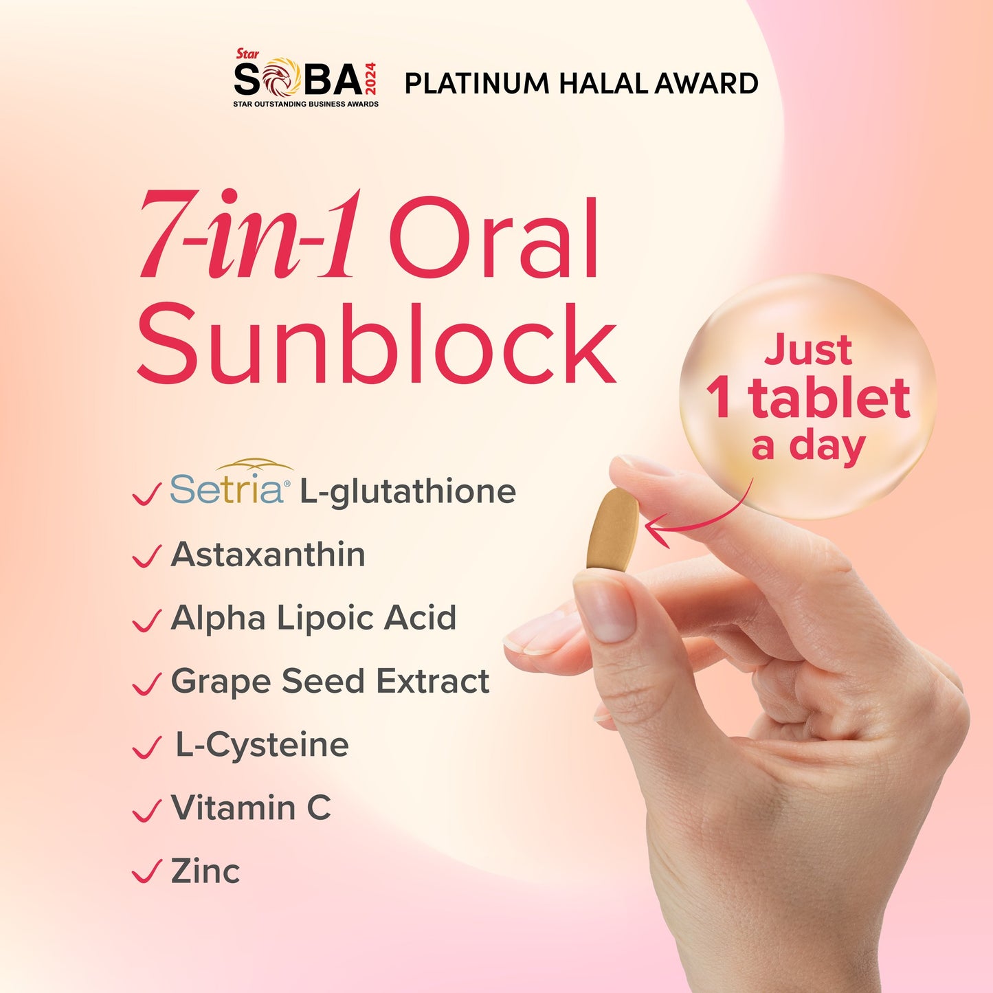 VITAHEALTH L-Glutathione Plus 2x30's