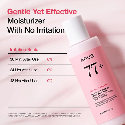 ANUA Peach 77 Niacin Conditioning Milk 150ml