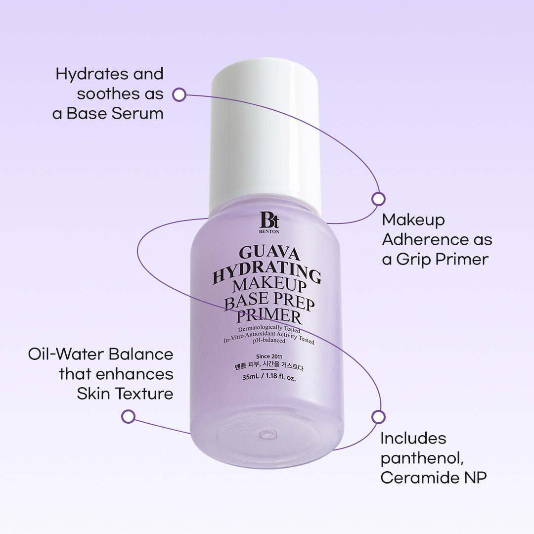 BENTON Guava Hydrating Make Up Base Prep Primer 30ml
