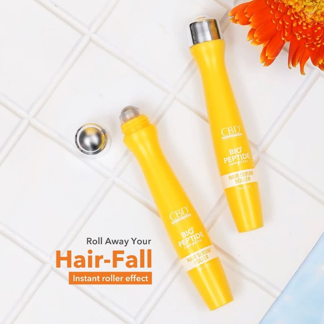 CBD Bio+ Peptide Complex Hair Serum Roller 10ml