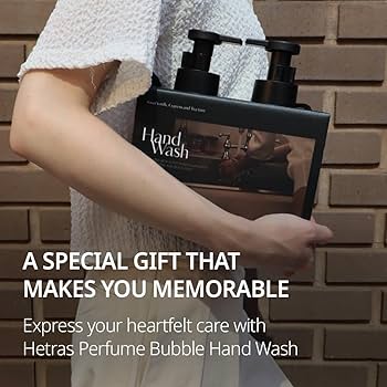 Hetras Perfumed Bubble Hand Wash 515ml x2 Set