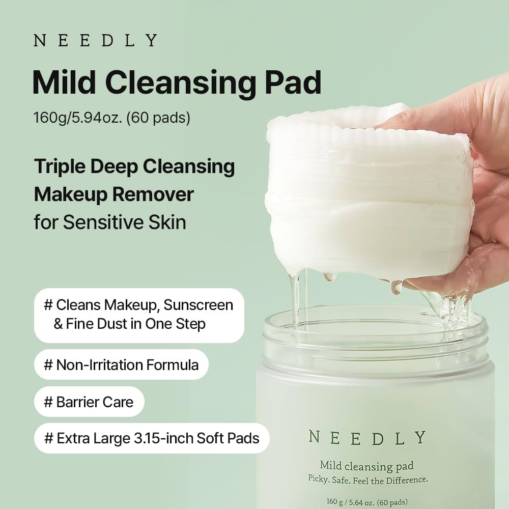 NEEDLY Mild Cleansing Pad (60ea) 160g