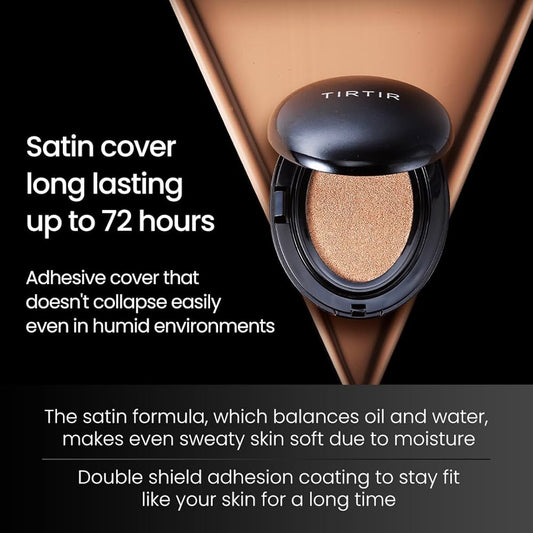 TIRTIR Mask Fit Black Cushion Foundation (2 Shades)