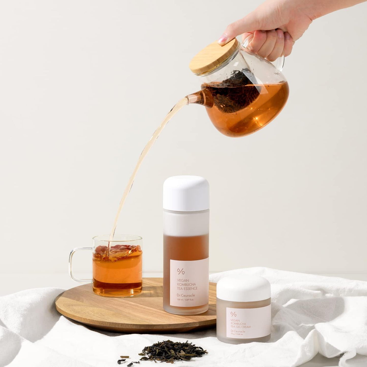 DR.CEURACLE Vegan Kombucha Tea Gel Cream 75g