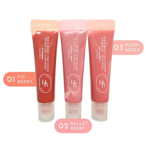 HEVEBLUE Penta Berry Panthenol Repair Lip Treatment (3 Shades)