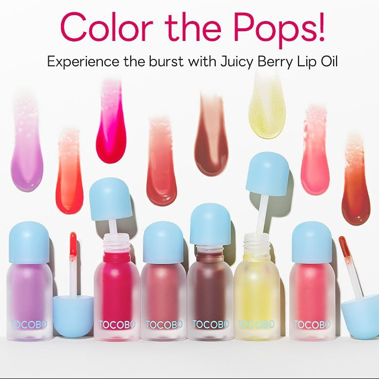 TOCOBO Juicy Berry Plumping Lip Oil (12 Shades)