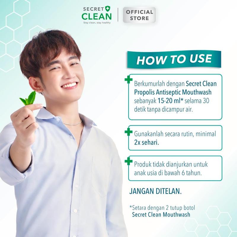 Secret Clean Propolis Mouthwash