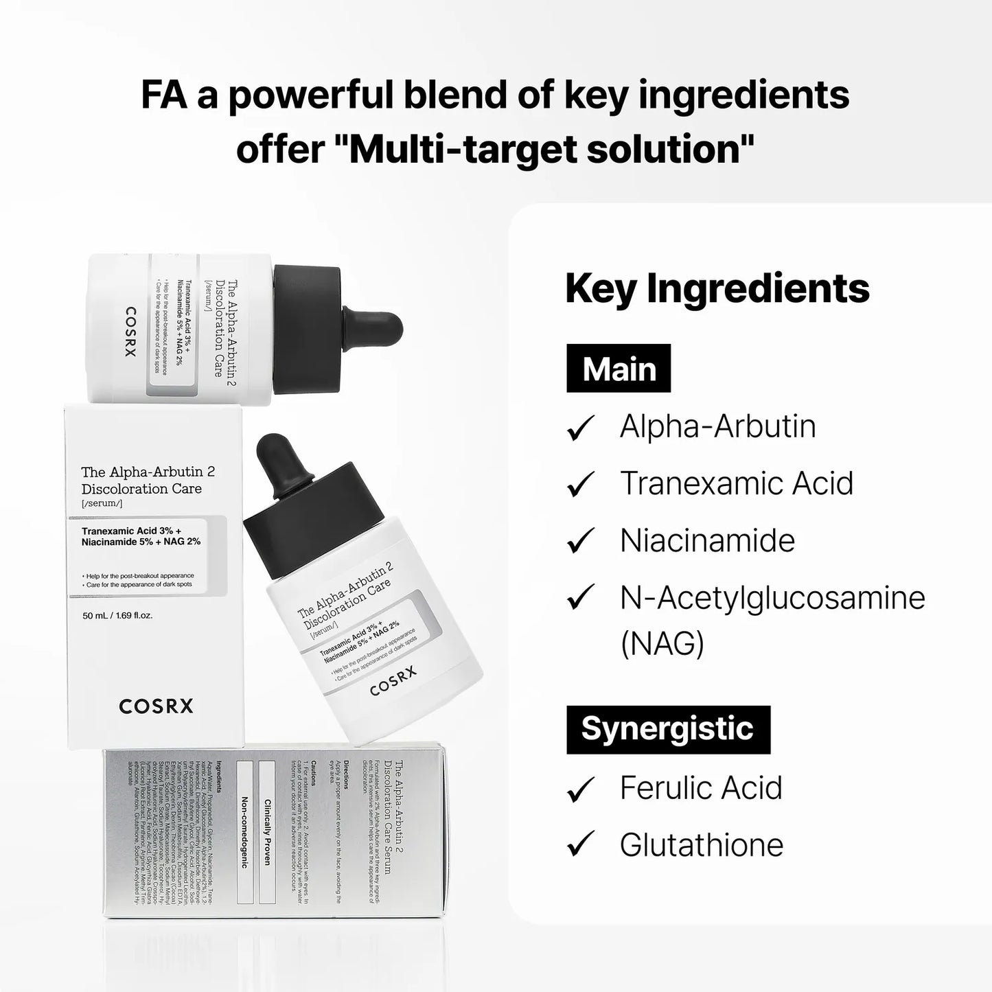 COSRX The Alpha Arbutin 2 Discoloration Care Serum 50ml