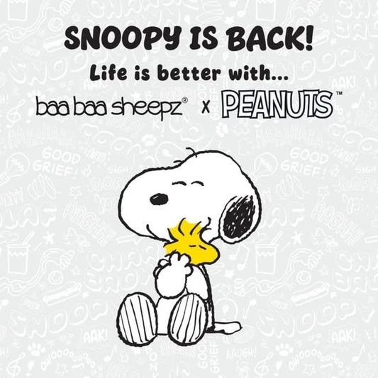 Baabaasheep x Peanuts S45 Grey (Snoopy 2.0) Pillow