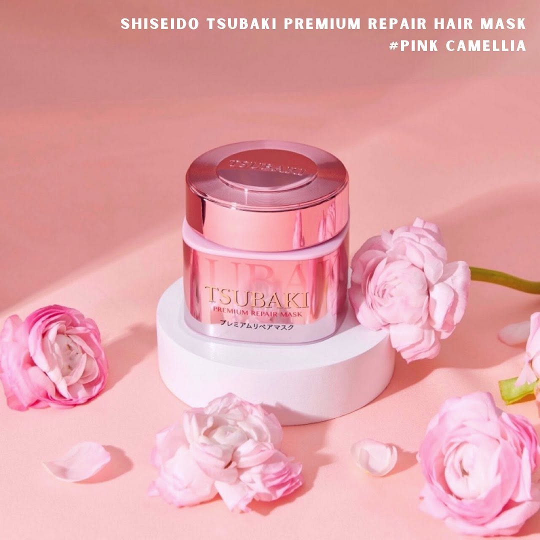 SHISEIDO Tsubaki Premium Repair Sakura Spring Hair Mask 180g