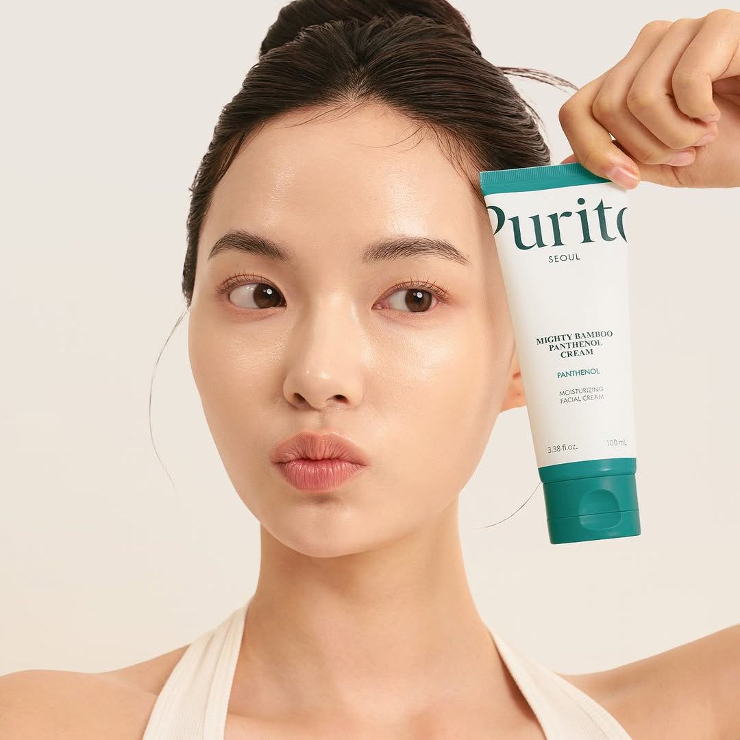 [BUNDLE: 2 FOR $40.00] PURITO Mighty Bamboo Panthenol Cream 100mlx2