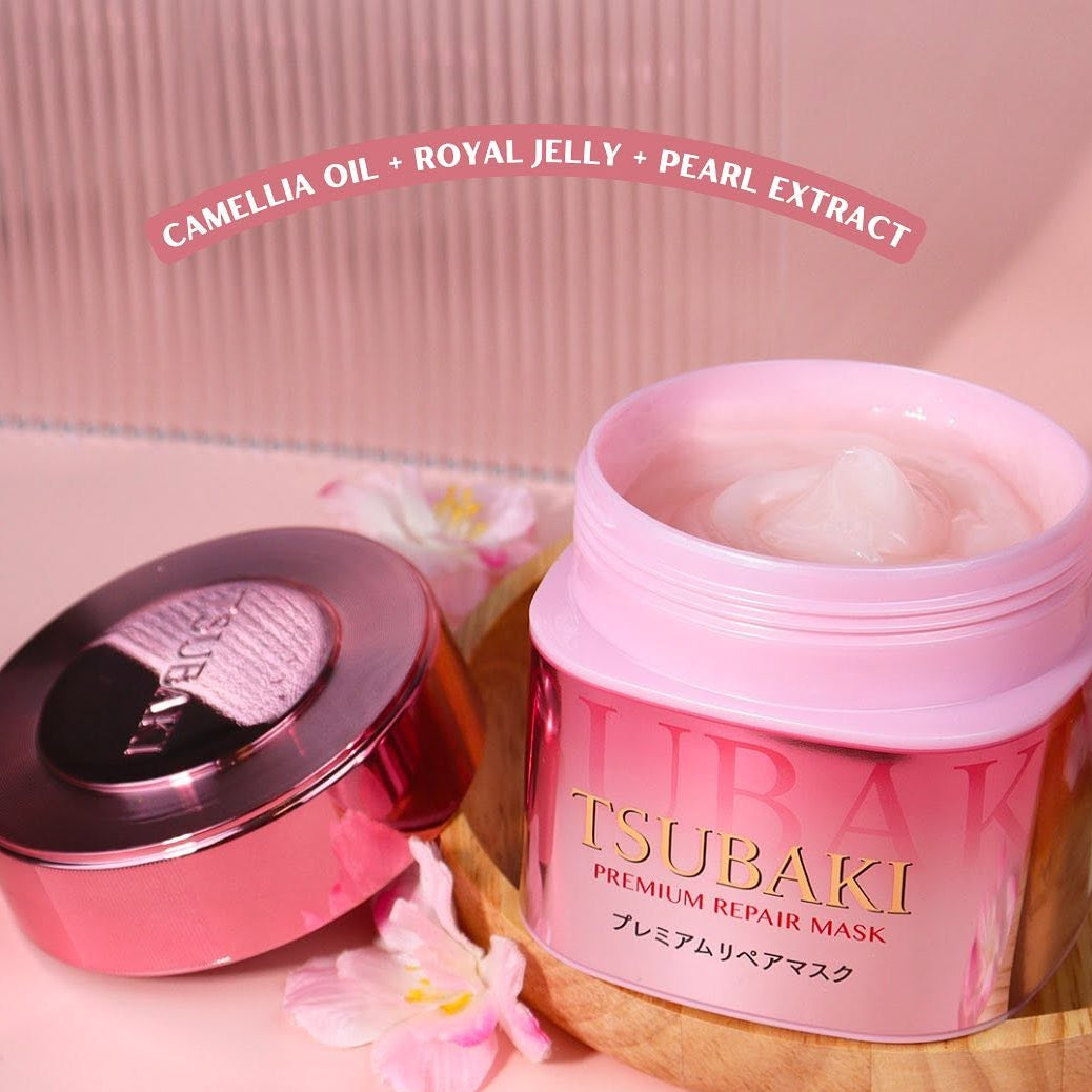 SHISEIDO Tsubaki Premium Repair Sakura Spring Hair Mask 180g
