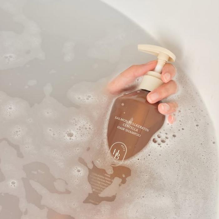HEVEBLUE Salmon Pullkeratin Centella Hair Shampoo 500ml