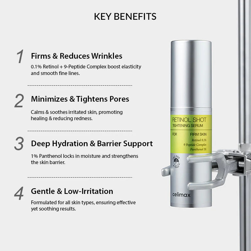 CELIMAX The Vita-A Retinol Shot Tightening Serum 30ml