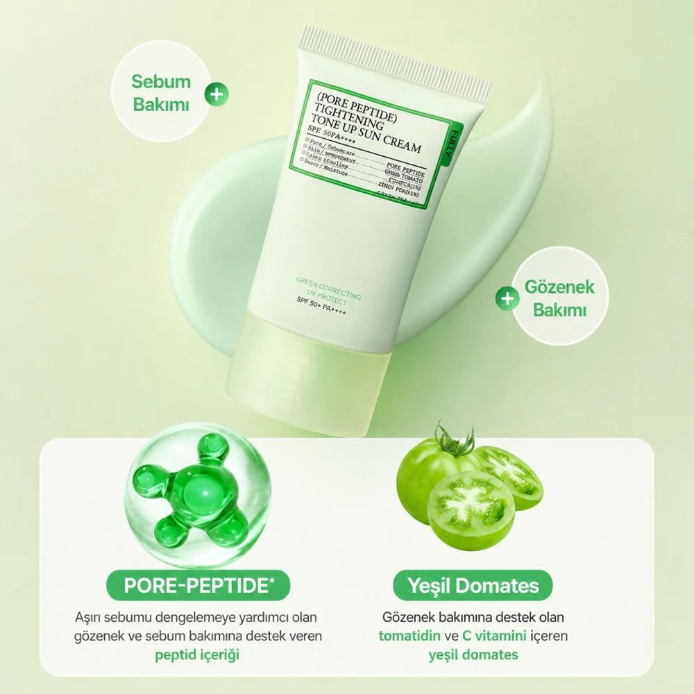FULLY Pore Peptide Tightening Tone Up Sun Cream 50ml
