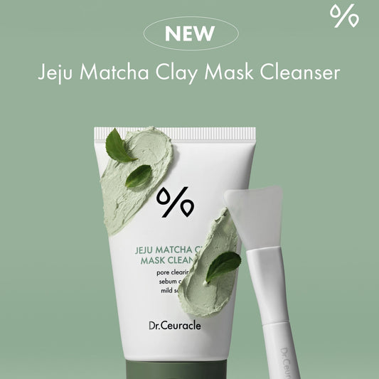 DR.CEURACLE Jeju Matcha Clay Mask Cleanser 120ml