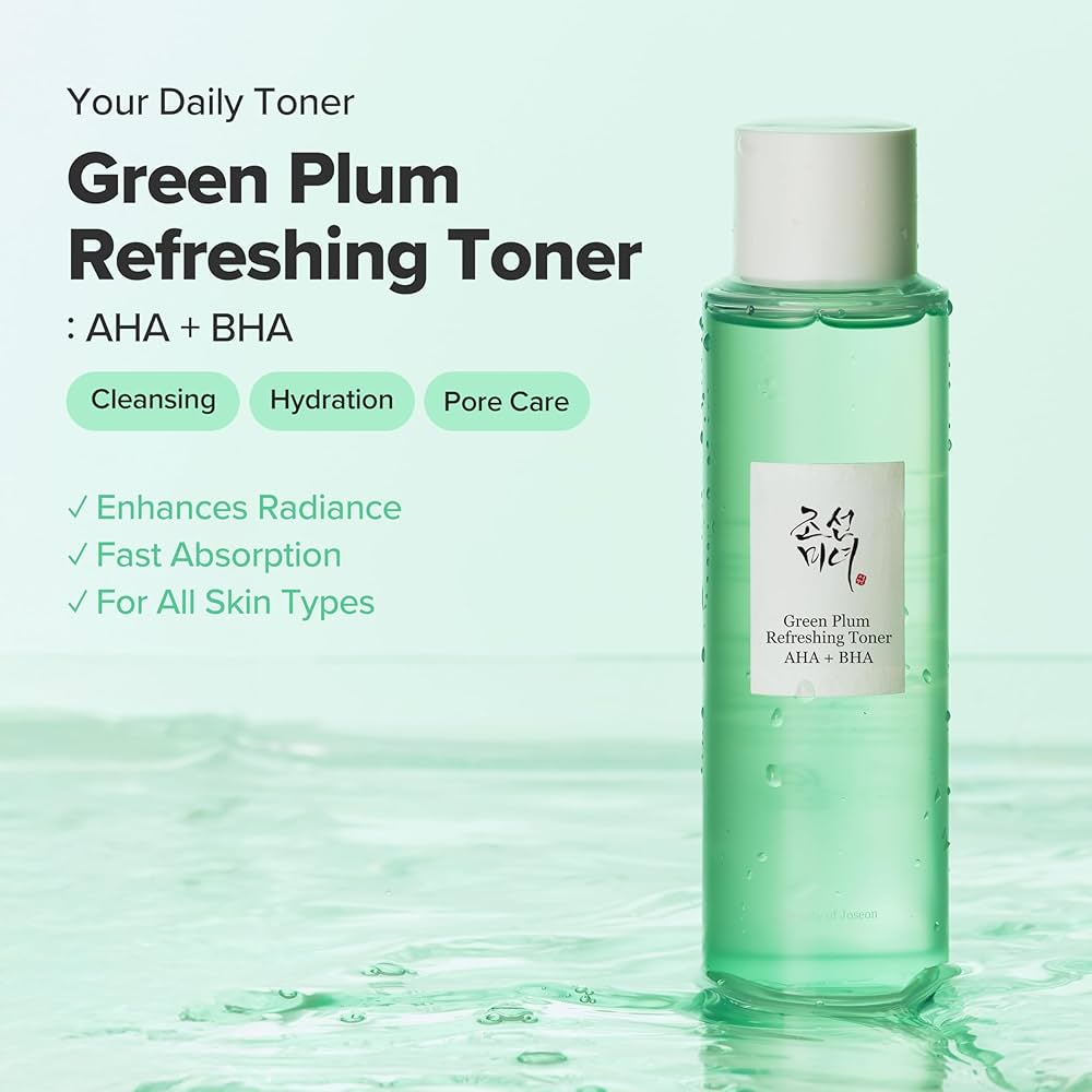 BEAUTY OF JOSEON Green Plum Refreshing Toner AHA+BHA 150ml