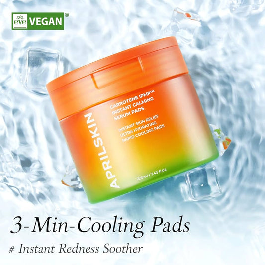 APRILSKIN Carrotene Instant Calming Serum Pads (80pcs)