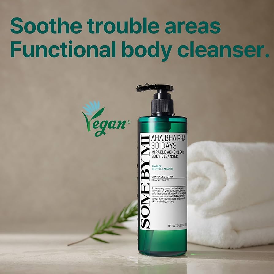 SOMEBYMI AHA BHA PHA 30Days Miracle Acne Clear Body Cleanser 400g