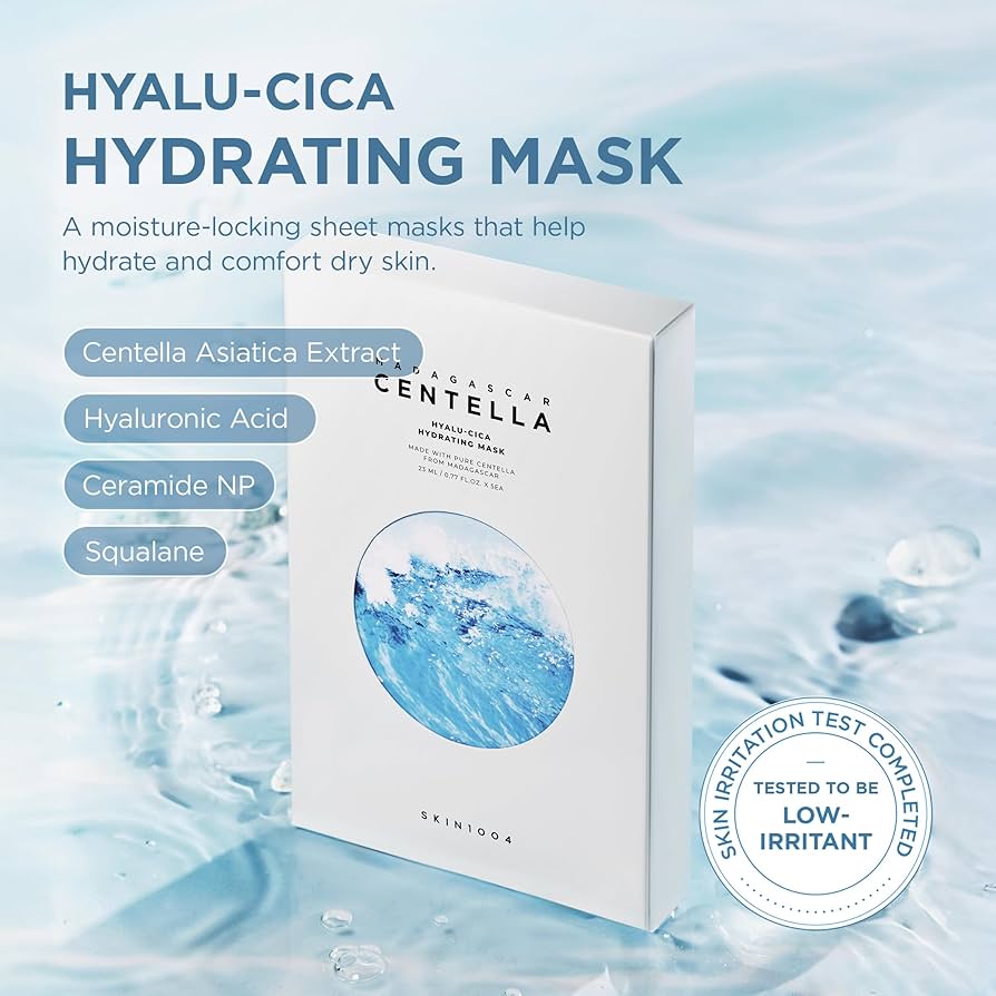 SKIN1004 Madagascar Centella Hyalu-Cica Hydrating Mask 23ml 1EA